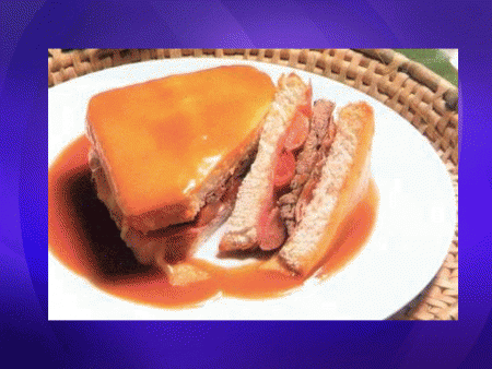 Francesinha especial à moda do Porto